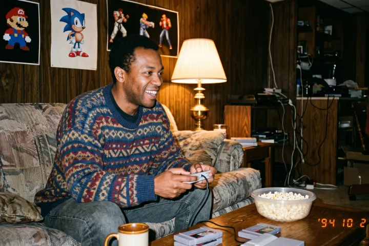 90s AI Photo Trend