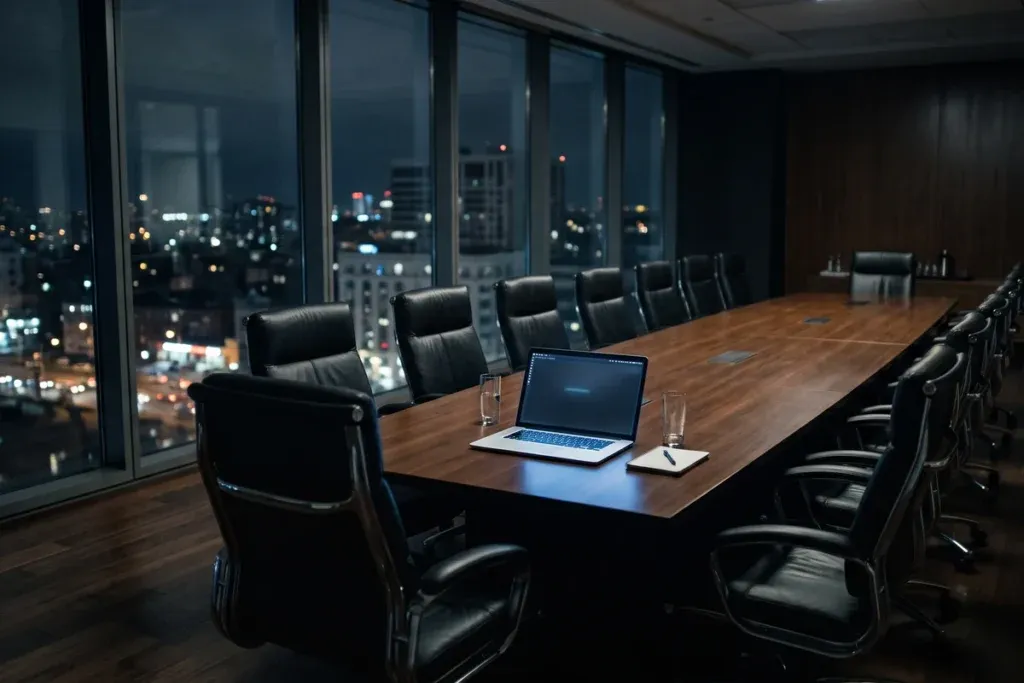 Artificial movie boardroom inline
