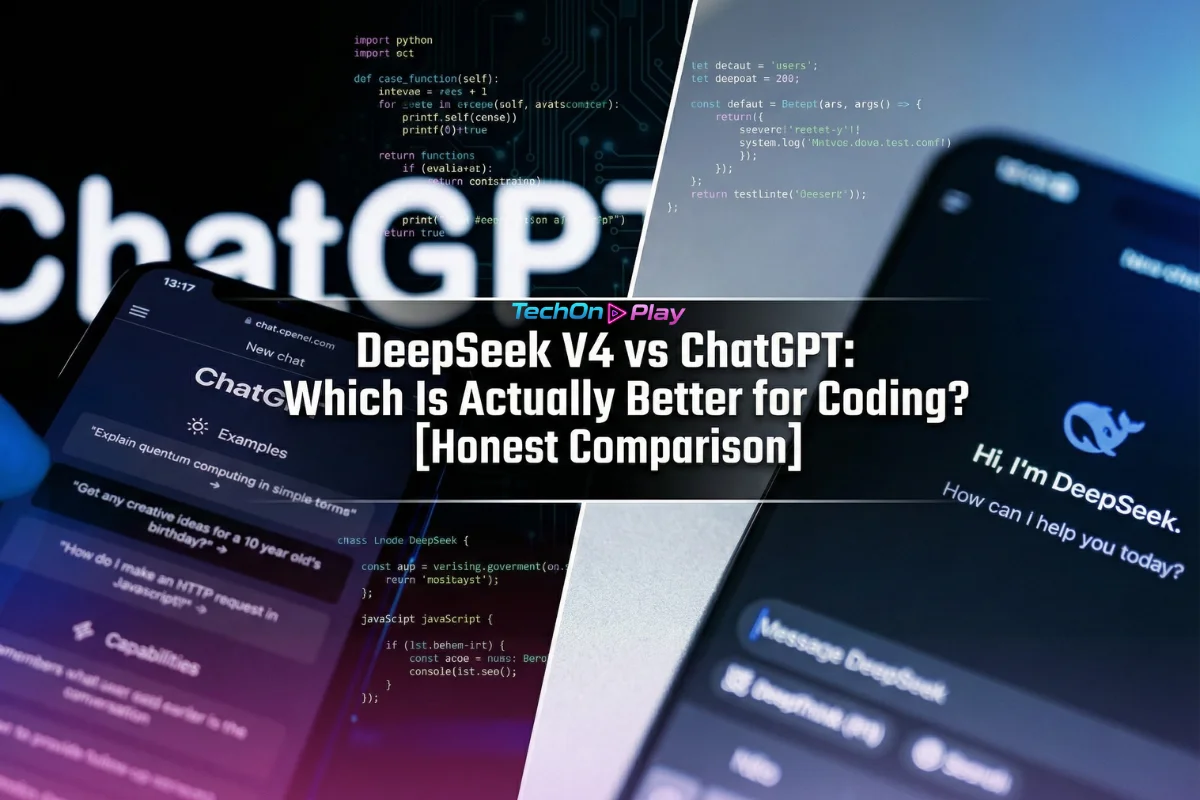 DeepSeek V4 vs ChatGPT: Which Is Actually Better for Coding? [Honest Comparison]