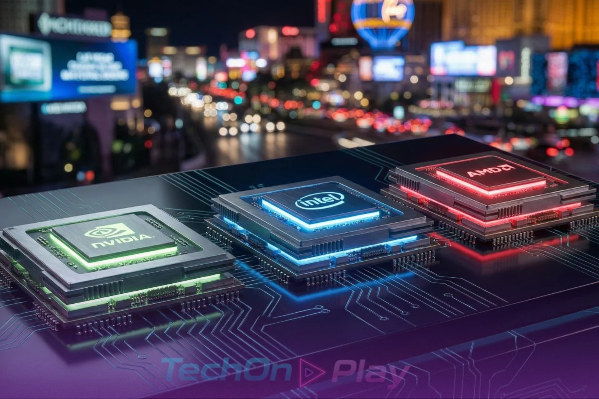 CES 2026 Chip Wars: Nvidia, AMD, and Intel Battle for AI Dominance