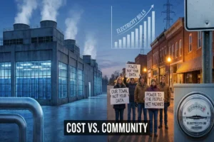 AI Data Centers Backlash : Why Middle-America Towns Are Pushing Back